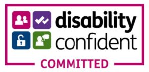 alt="SurvivorsUK is an accredited Disability Confident organisation:"