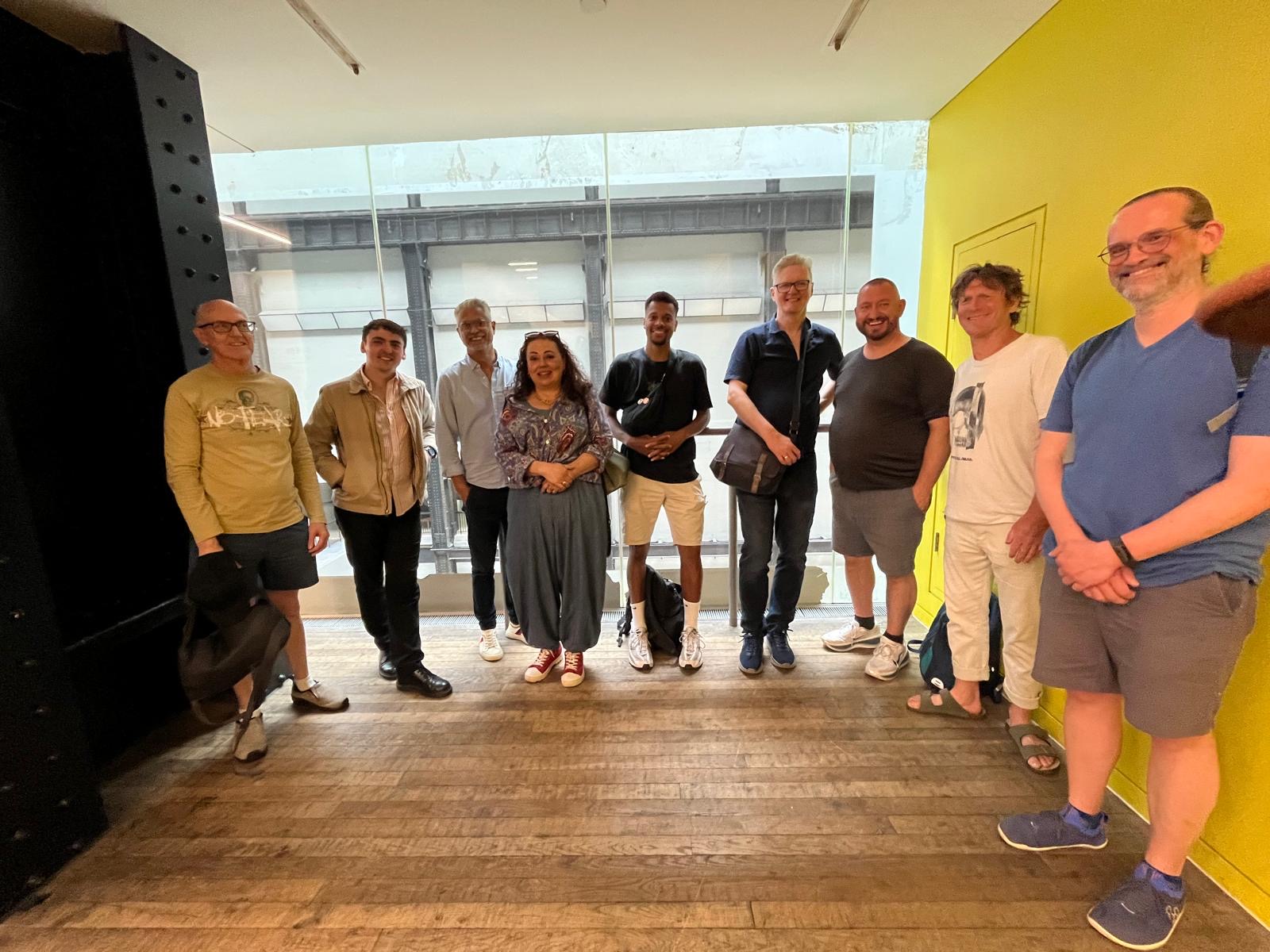 A group of SurvivorsUK and group work facilitators on a cultural trip